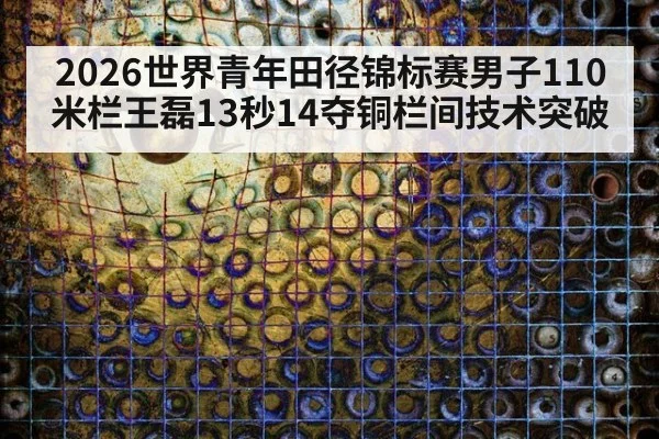 2026世界青年田径锦标赛男子110米栏王磊13秒14夺铜栏间技术突破